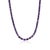Gemstone 38.6 Ct Purple Amethyst Necklace in Solid 925 Sterling Silver For Sale - Image 7 of 12