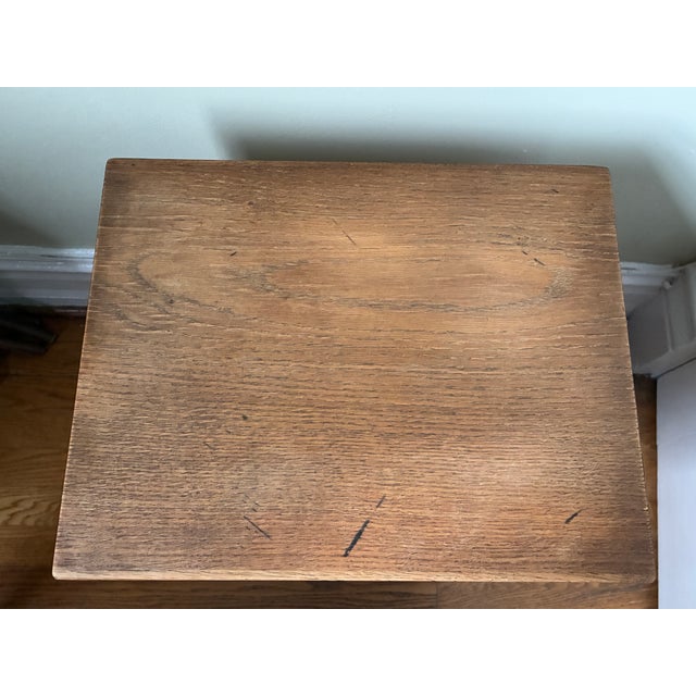 Mid-Century Modern 1960s Niels Clausen Nc Møbler Attributed Danish Oak Nightstand Bedside Table For Sale - Image 3 of 9