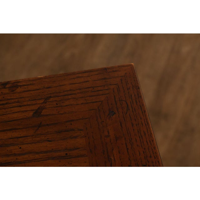 Henredon French Louis XV Style Oak Expanding Coffee Table For Sale - Image 9 of 18