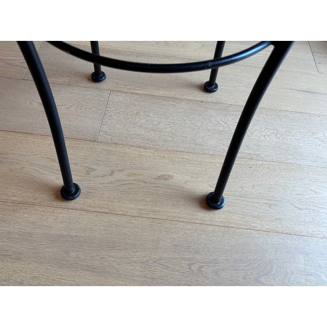 Vintage Woodward Wrought Iron Cafe Chairs - Set of 2 For Sale - Image 11 of 18