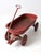 Mid-Century Red Toy Metal Wagon For Sale - Image 9 of 12