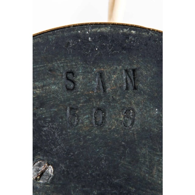 Table lamp with flexible shade by an unknown designer. Produced in Sweden. Up to 250V (Europe/UK Standard).The wiring of...