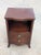 Wood Drexel Vintage 1960s Travis Court Federal Mahogany Two Drawers Nightstand For Sale - Image 7 of 12