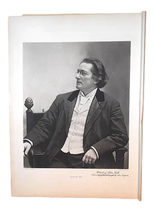 Antique Photogravure-Theodore Thomas- First Renowned American Orchestral Conductor-Folio Size