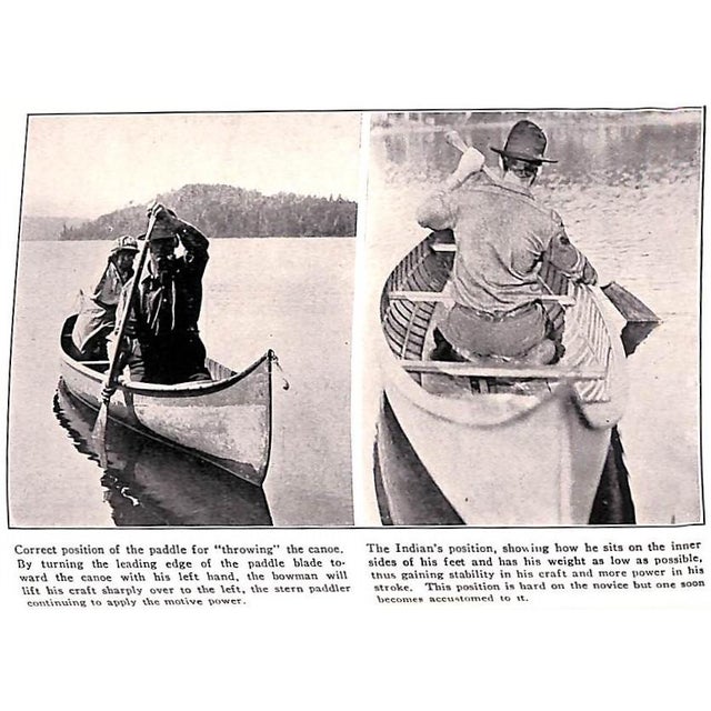 White "The Canoe: Its Selection, Care and Use" 1936 Pinkerton, Robert E. For Sale - Image 8 of 12