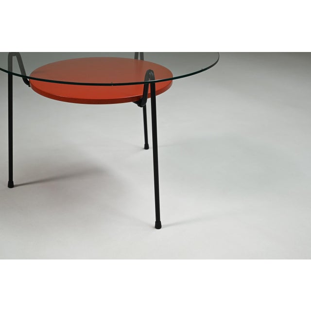 Metal 535 Mug Table by Wim Rietveld for Gispen, 1950s For Sale - Image 7 of 9