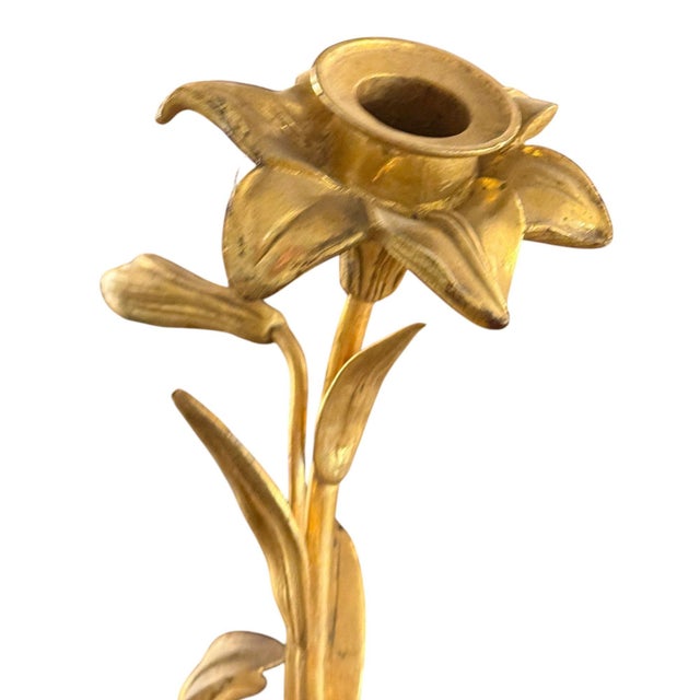 Bronze Bronze “Flying Mercury” With Lily Torch, After Giambologna, Italy, 19th Century. For Sale - Image 8 of 12