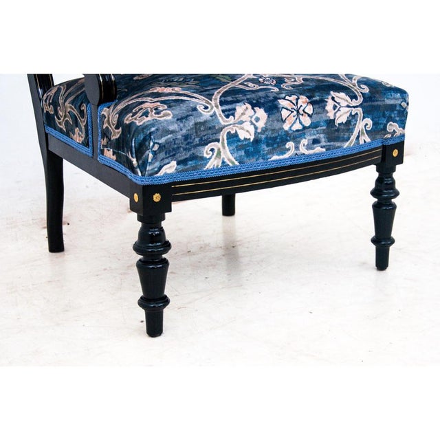 19th Century Armchairs by Hans Makart, Austria, Set of 2 For Sale - Image 14 of 18