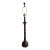 Barley Twist Wood Lamp, 20th Century For Sale