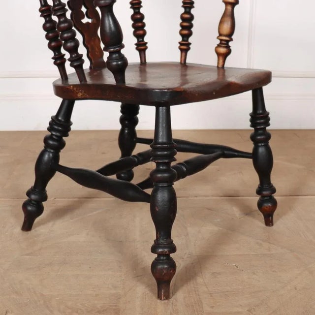19th Century Yorkshire Windsor Chair For Sale - Image 5 of 7