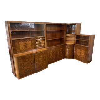 Art Deco Corner Cabinet by Jindrich Halabala for Up-Zavody, 1920 For Sale