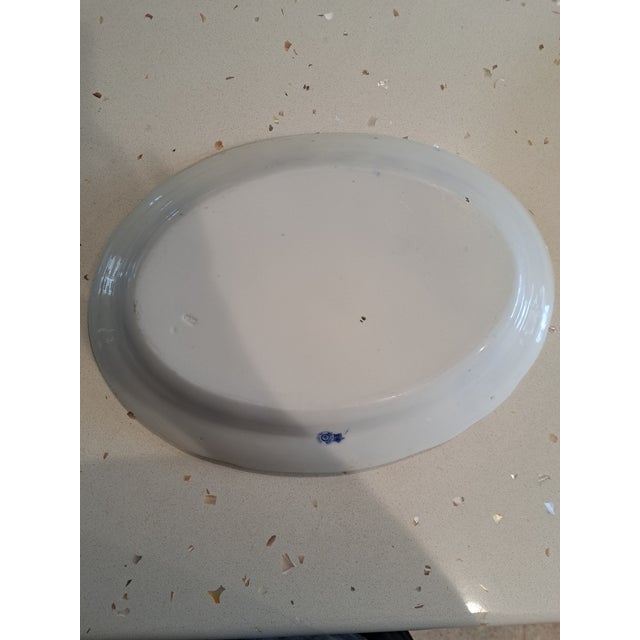 19th Century Porcelain Platter For Sale - Image 13 of 14