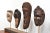Wood Vintage West African Mask, 20th Century For Sale - Image 7 of 9