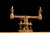 Late 1800s - Early 1900s solid brass surveyor's transit instrument (or transit level or transit device) used by a surveyor...