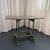 Mid-Century Modern Mid 20th Century Industrial Metal Rolling Typewriter Stand Drop Leaf Table For Sale - Image 3 of 8
