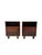 Brown Dutch Art Deco Walnut Nightstands by Max Coini, 1920s, Set of 2 For Sale - Image 8 of 10