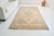 Turkish Vintage Distressed Turkish Oushak Rug in Pastel Blue and Cream For Sale - Image 3 of 10