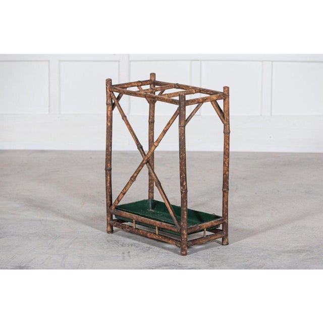 19th Century English Bamboo Stick Stand For Sale - Image 9 of 14