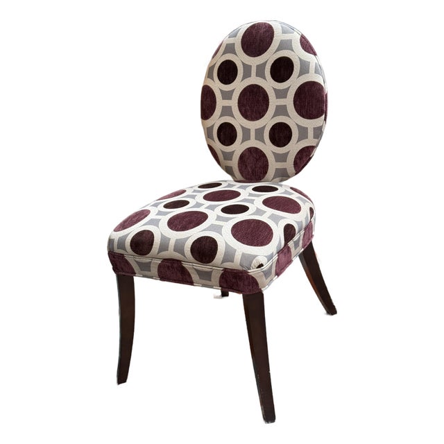 Mitchell Gold Geometric Side Dining Chair For Sale