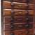 1930s Vintage Oak Printer's Cabinet For Sale - Image 5 of 12
