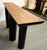 Wood Crate & Barrel Bomen Console Table, Flakey Oak Wood For Sale - Image 7 of 14