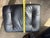 Black Vintage Ekornes Stressless Black Leather Recliner & Ottoman For Sale - Image 8 of 18