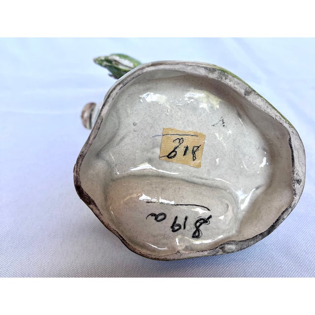 Antique Early 1800s English Walton Staffordshire Pearlware Sheep & Ram Figures - A Pair For Sale - Image 15 of 15