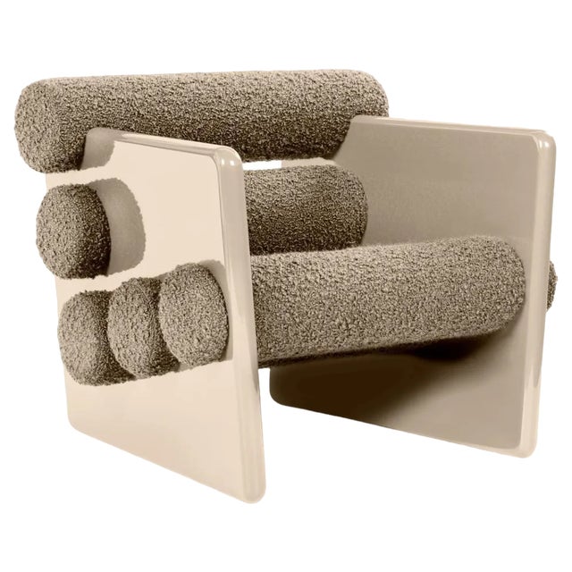 Charles Cormo Natural Armchair by Royal Stranger For Sale