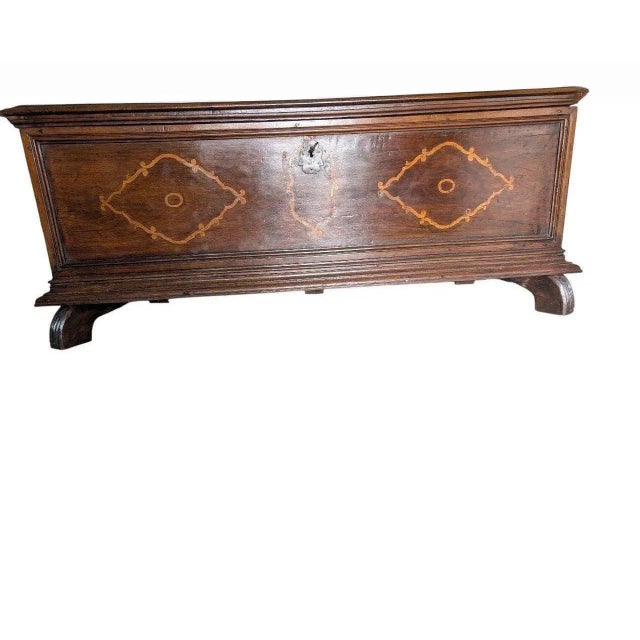 Walnut Chest, 17th Century For Sale - Image 15 of 15