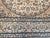 Vintage Exceptionally Fine Nain Habibian Area Rug, Hand-Knotted Wool & Silk, Floral Pattern, 6x10, Ivory & Blue For Sale In Chicago - Image 6 of 9