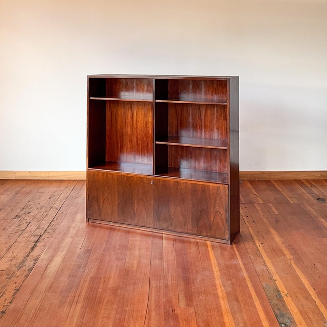 Rosewood Model 9 Display Case From Omann Jun Møbelfabrik, 1960s For Sale - Image 13 of 18