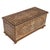 Handcrafted in India from solid teak wood, this vintage inlay storage trunk is a striking blend of artistry and...