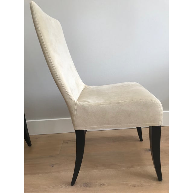 Set of 6 Hand-crafted Double-stitched European Designed WITTMANN Custom-Made Dining Chairs Award-winning Impeccable...