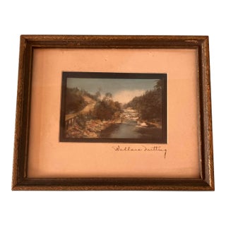 1900s Massachusetts Landscape by Wallace Nutting. For Sale