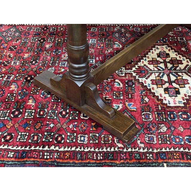 English Bistro Table in Ash and Beech, 1970s For Sale - Image 3 of 15