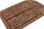 Vintage Felted Rug in Brown With Geometric Pattern by Rug & Kilim For Sale In New York - Image 6 of 7
