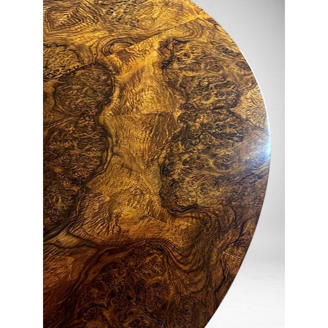 Late 19th Century Biedermeier Style Large Italian Round Table For Sale - Image 13 of 18