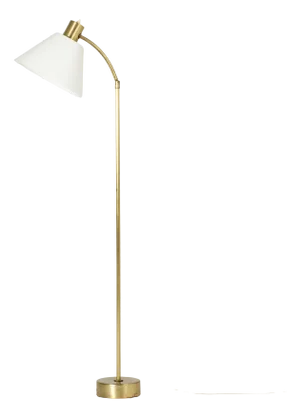Vintage Brass Floor Lamp from Philips, 1950s