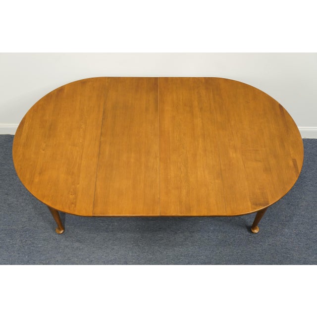 Ethan Allen Circa 1776 Solid Hard Rock Maple 74" Dining Table 186803