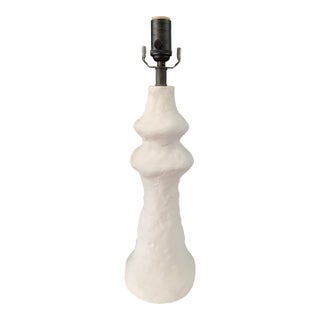 Organic Handmade Plaster Lamp For Sale