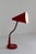 Vintage Danish Red and Brass Flexible Desk Lamp from Lyfa, 1950s For Sale - Image 11 of 17