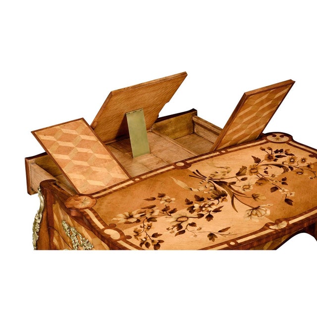 French French Mechanical Side Table For Sale - Image 3 of 11