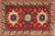 Rustic Shirwan Red/Beige Wool Rug - 4'1''x5'10'' For Sale - Image 9 of 10