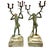 A Pair of Bronze Monkey Butler Candlesticks For Sale - Image 11 of 11