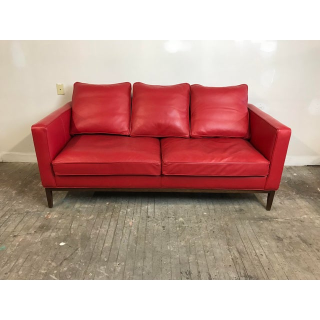 Mid Century Style Red Sled Mccreary Modern For Room Board