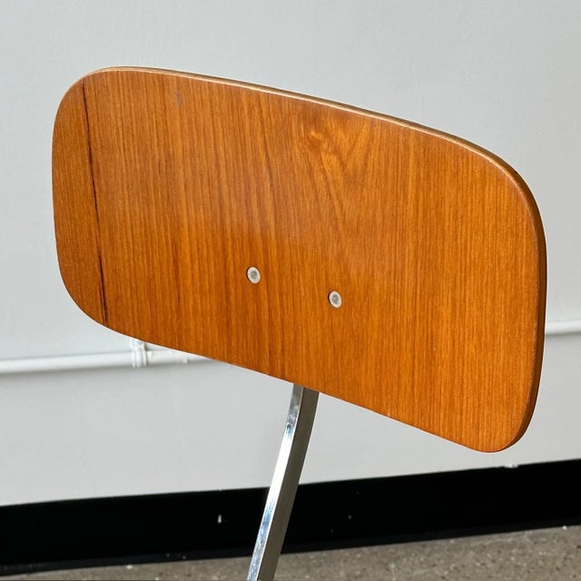 Mid-Century Modern 1980s Kevi Drafting Stool Attributed to Jorgen Rasmussen For Sale - Image 3 of 5