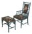 Beacon Hill Bamboo Form Chair & Ottoman For Sale