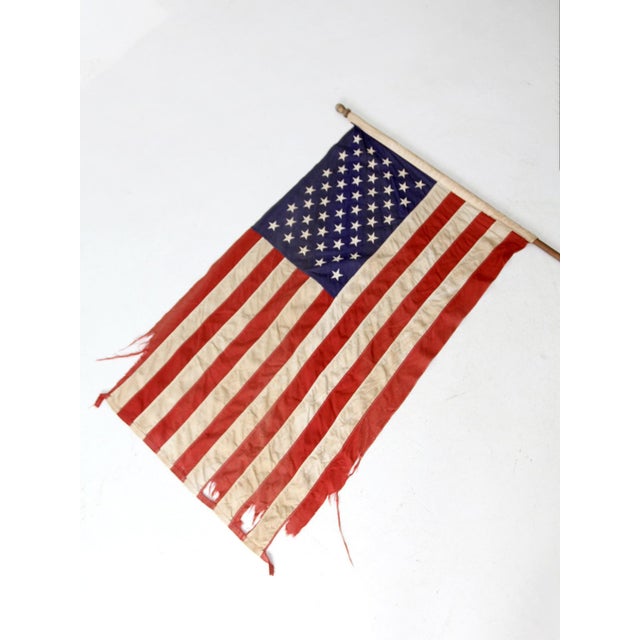 Vintage 1960s American Flag For Sale - Image 4 of 7