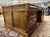 Wood Large English Desk in Oak For Sale - Image 7 of 18