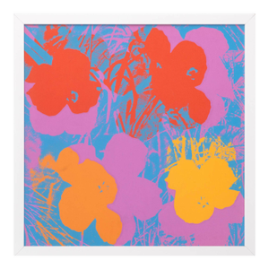Andy Warhol "Flowers" Screenprint in Colors